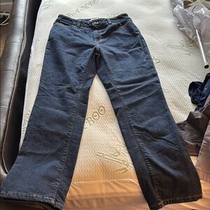 L.L. Bean Black Straight Leg Jeans
